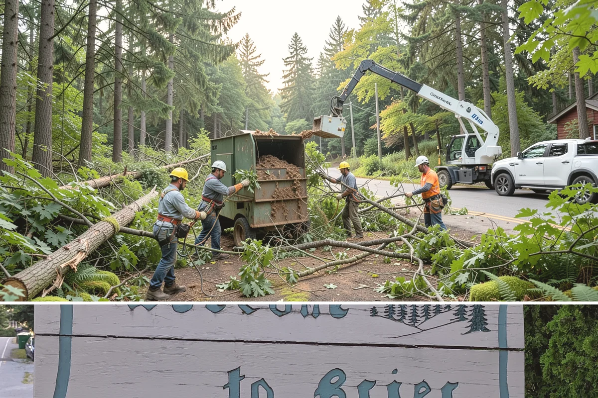 Commercial tree maintenance in Brier, Snohomish County, WA - Work is performed year-round based on specific pruning needs and safety priorities dictated by recognized arboricultural...