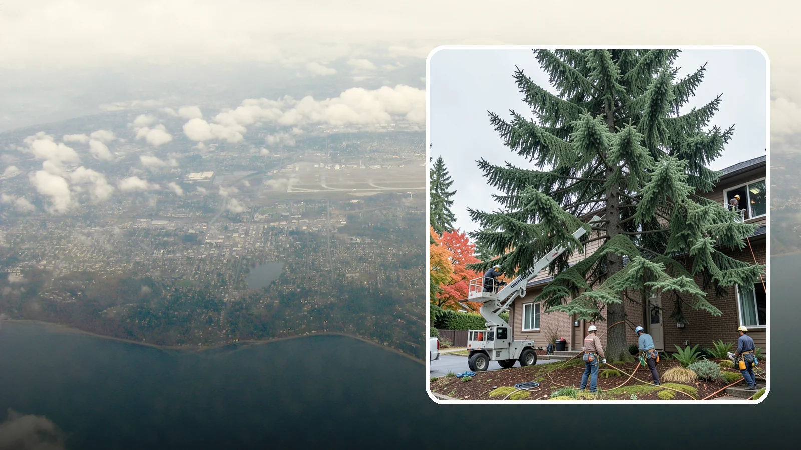 Commercial tree maintenance in Burien, King County, WA - Ongoing tree maintenance for commercial properties.