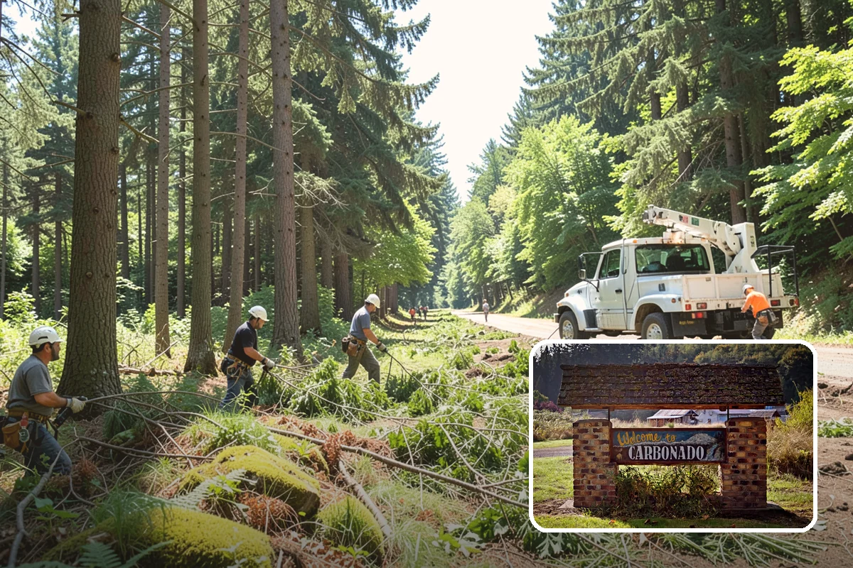 Commercial tree maintenance in Carbonado, Pierce County, WA - Keeps trees across a property safe and presentable