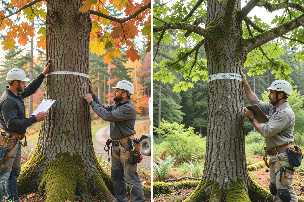 Commercial tree maintenance in Carbonado, Pierce County, WA - Inventory and assess the property's trees