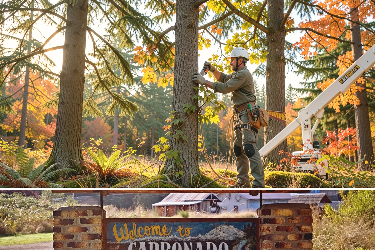 Commercial tree maintenance in Carbonado, Pierce County, WA - Work is performed year-round based on specific pruning needs and safety priorities dictated by recognized arboricultural...