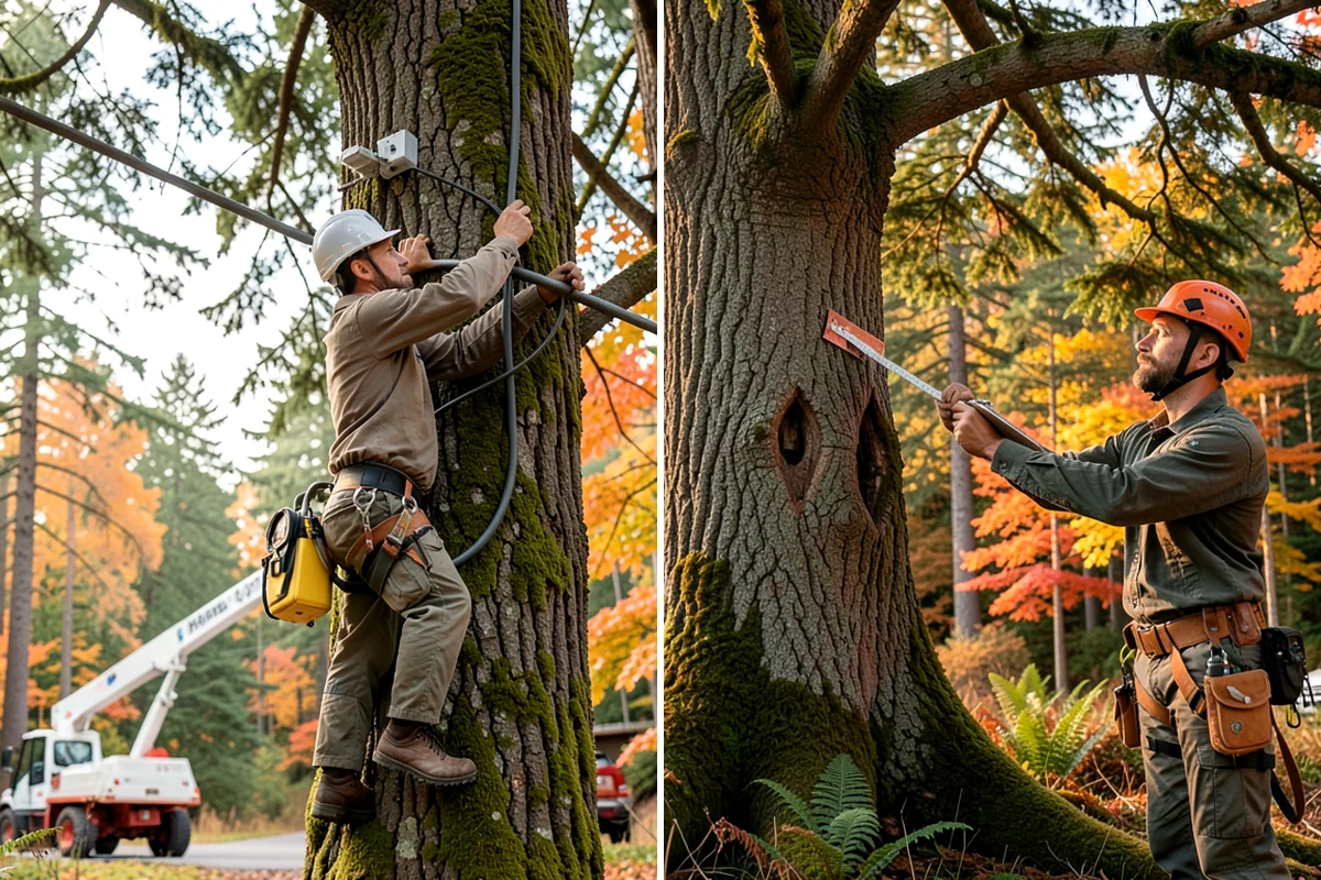 Commercial tree maintenance in Clyde Hill, King County, WA - Inventory and assess the property's trees