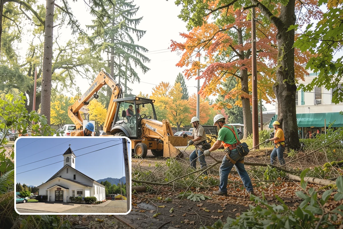 Commercial tree maintenance in Concrete, Skagit County, WA - Keeps trees across a property safe and presentable