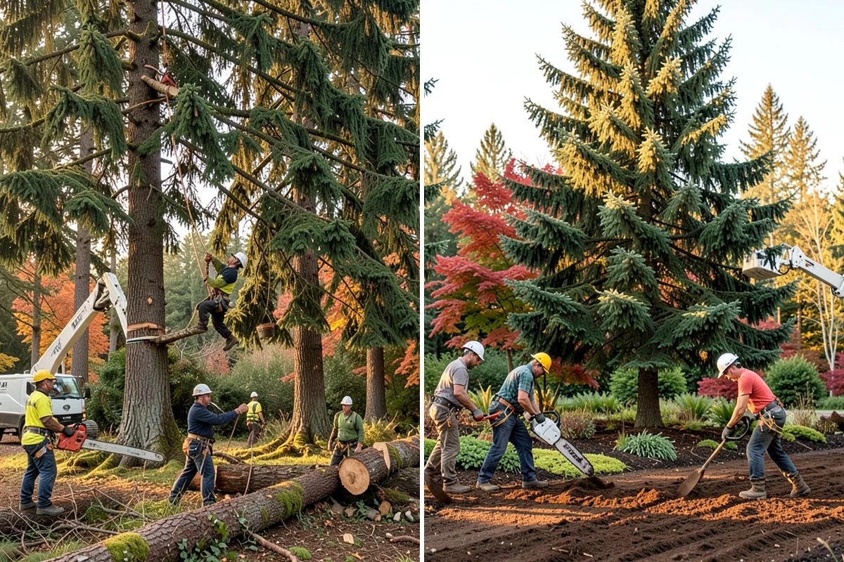 Commercial tree maintenance in Concrete, Skagit County, WA - Inventory and assess the property's trees