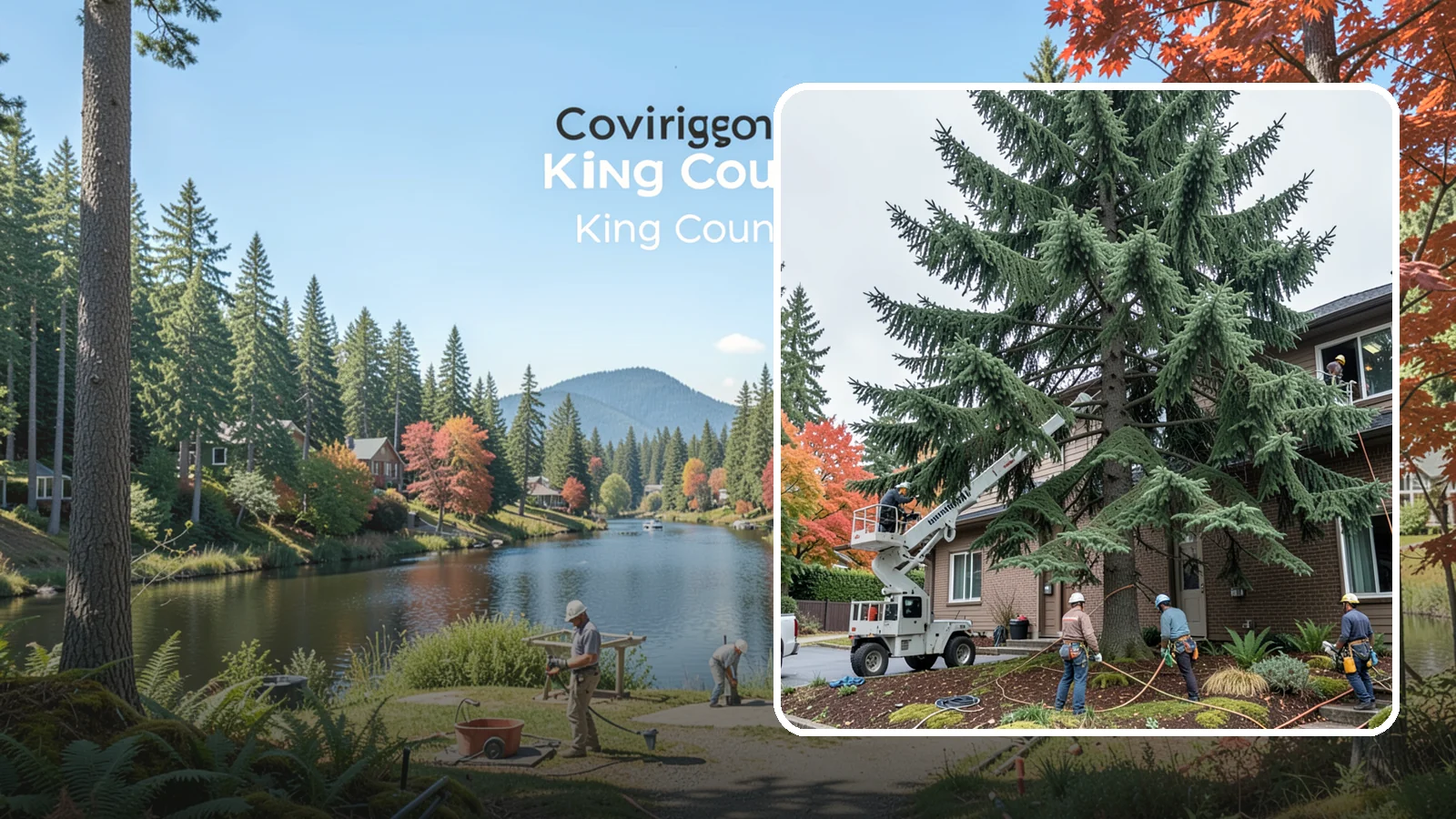 Commercial tree maintenance in Covington, King County, WA - Ongoing tree maintenance for commercial properties.