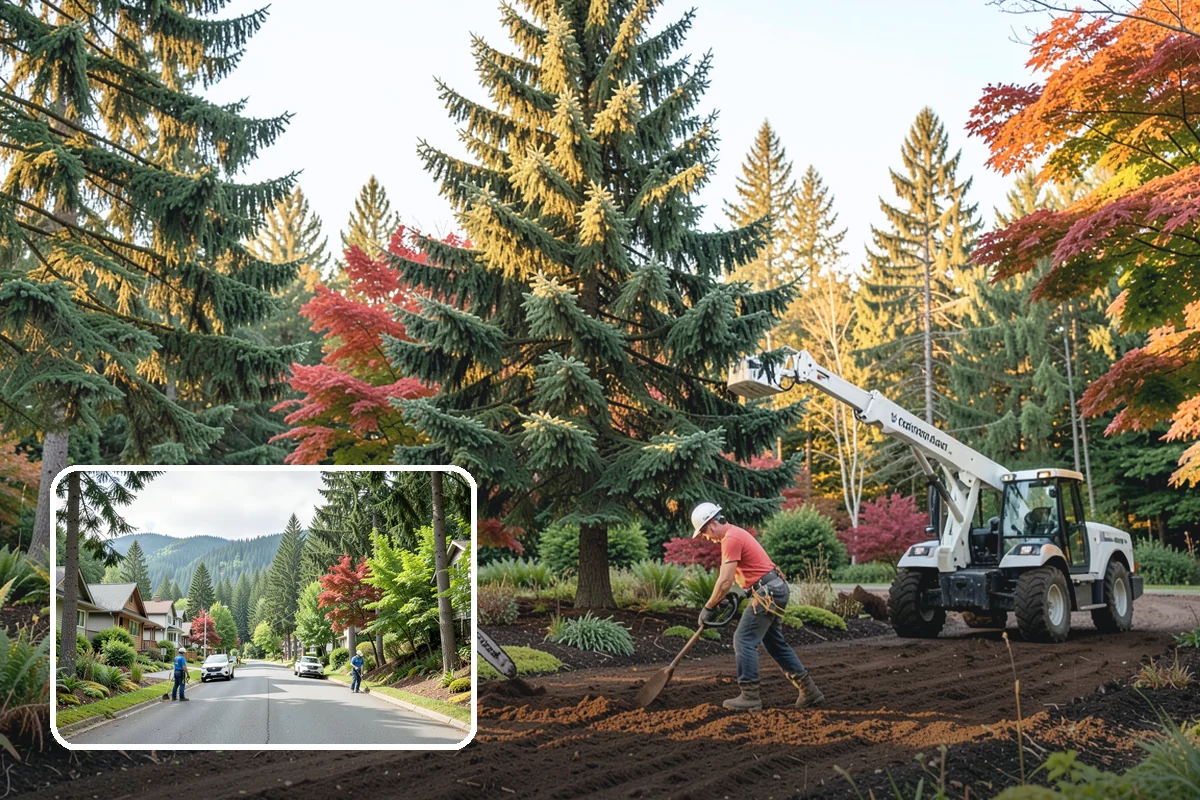 Commercial tree maintenance in Darrington, Snohomish County, WA - Keeps trees across a property safe and presentable
