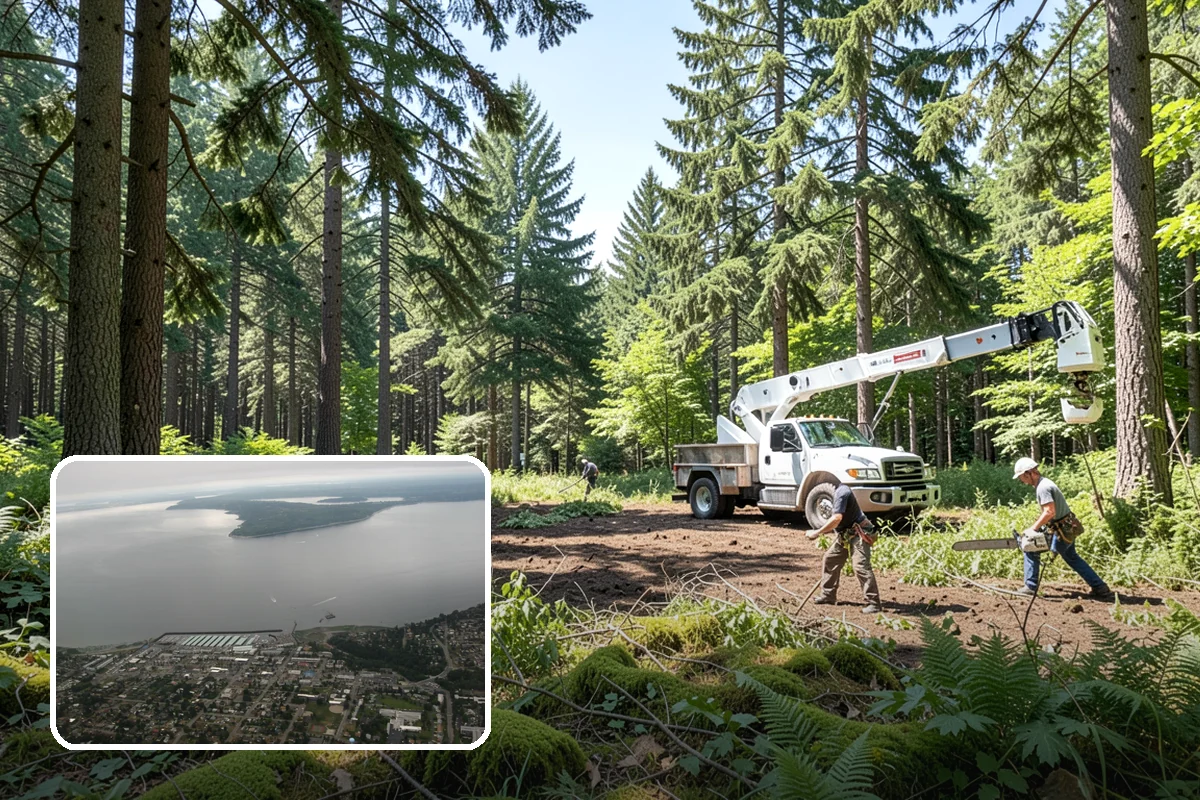 Commercial tree maintenance in Des Moines, King County, WA - Keeps trees across a property safe and presentable