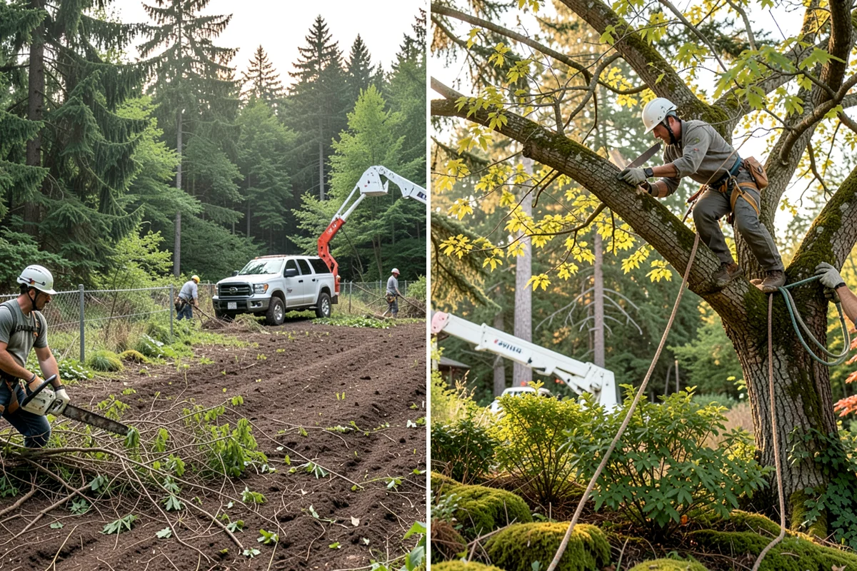 Commercial tree maintenance in Enumclaw, King County, WA - Inventory and assess the property's trees