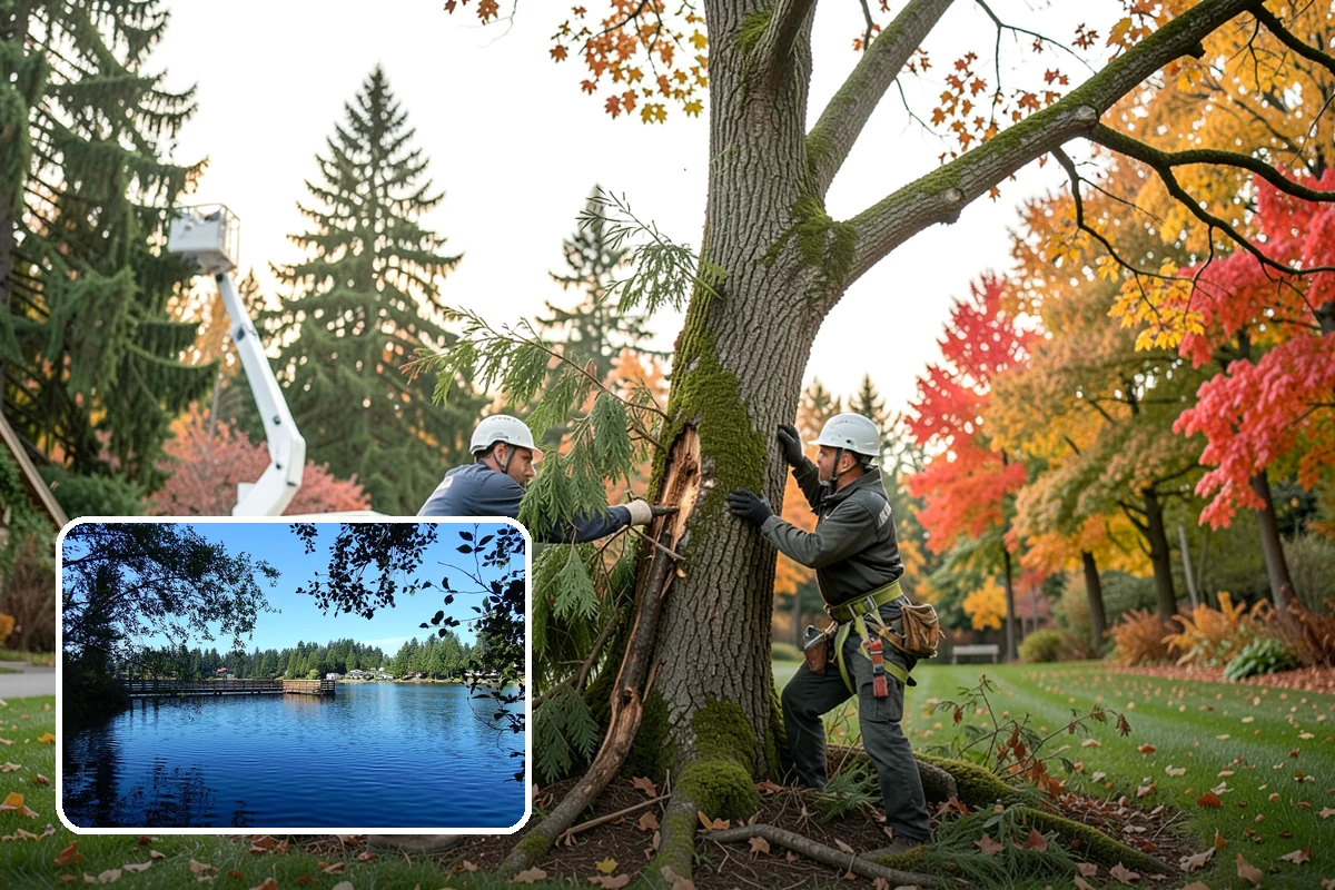 Commercial tree maintenance in Federal Way, King County, WA - Keeps trees across a property safe and presentable