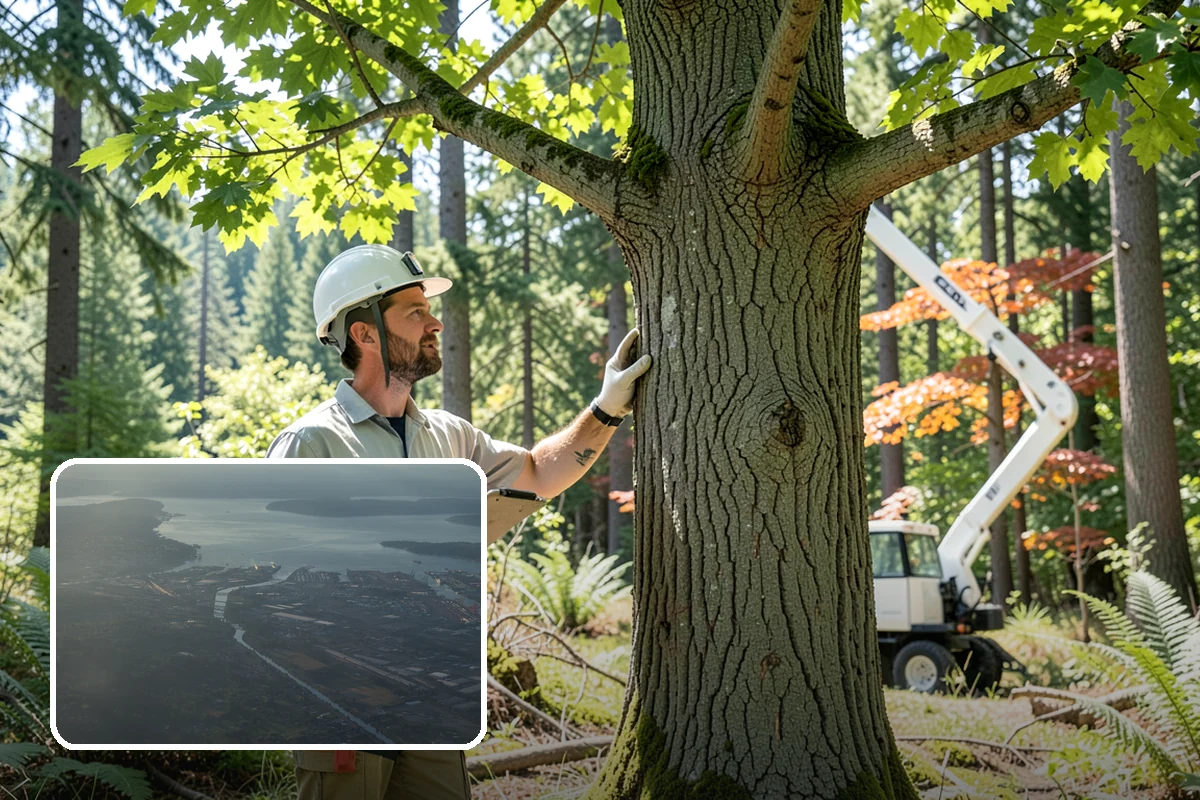 Commercial tree maintenance in Fife, Pierce County, WA - Keeps trees across a property safe and presentable