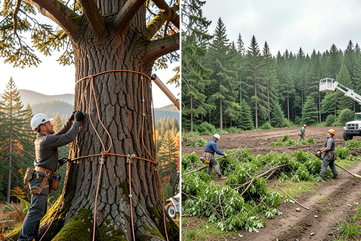 Commercial tree maintenance in Fircrest, Pierce County, WA - Inventory and assess the property's trees