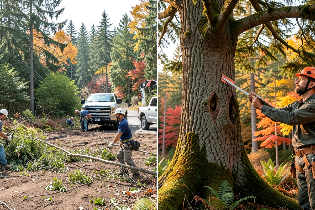 Commercial tree maintenance in Gig Harbor, Pierce County, WA - Inventory and assess the property's trees