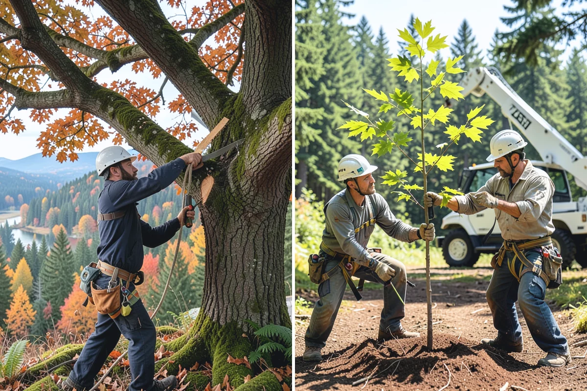 Commercial tree maintenance in Gold Bar, Snohomish County, WA - Inventory and assess the property's trees