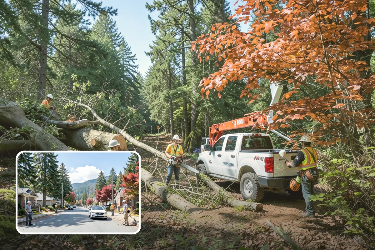 Commercial tree maintenance in Hunts Point, King County, WA - Keeps trees across a property safe and presentable