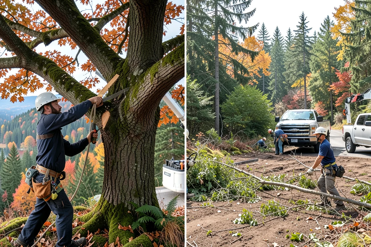 Commercial tree maintenance in Kenmore, King County, WA - Inventory and assess the property's trees
