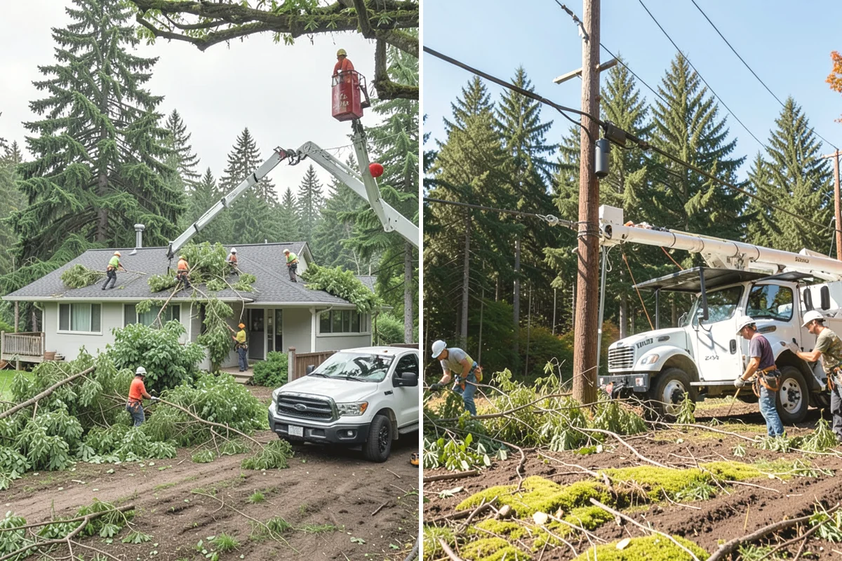 Commercial tree maintenance in La Conner, Skagit County, WA - Inventory and assess the property's trees