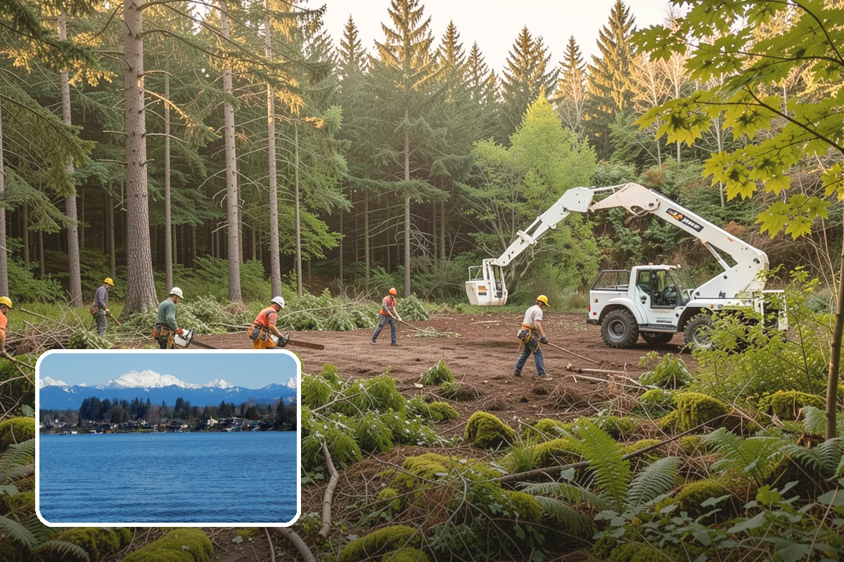 Commercial tree maintenance in Lake Stevens, Snohomish County, WA - Keeps trees across a property safe and presentable