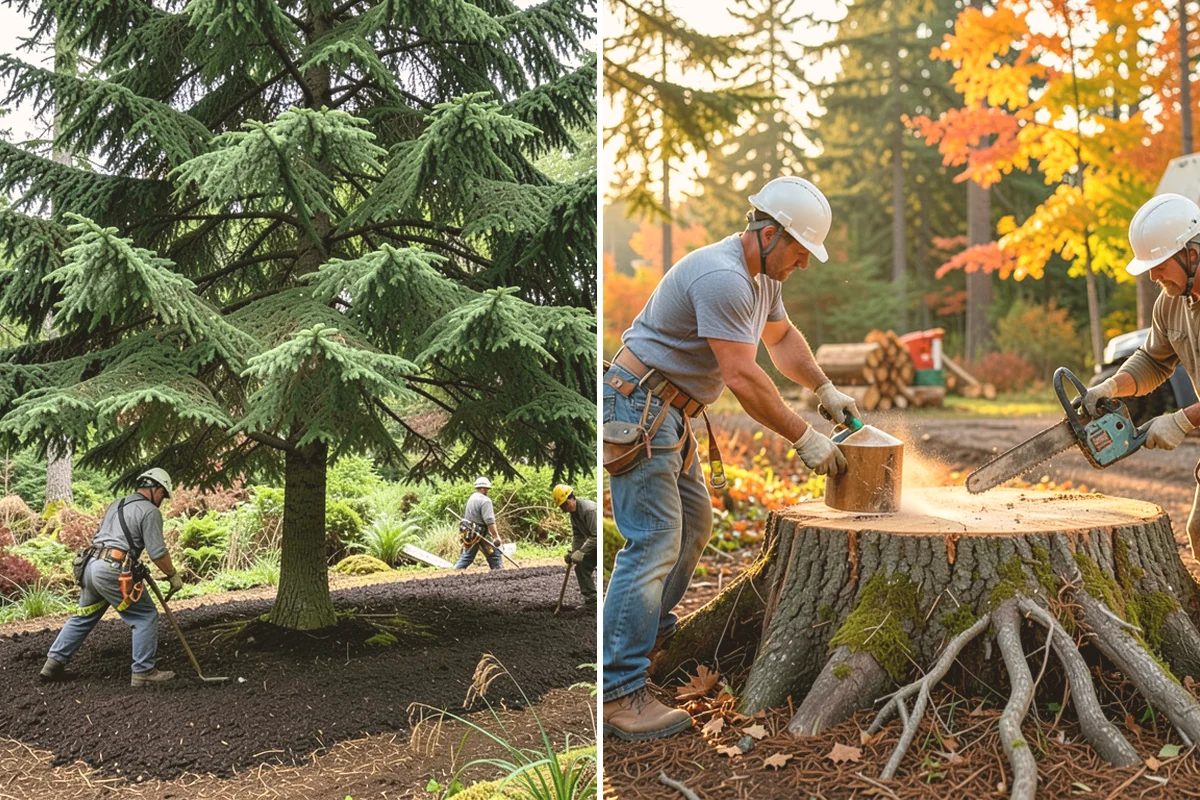 Commercial tree maintenance in Langley, Island County, WA - Inventory and assess the property's trees