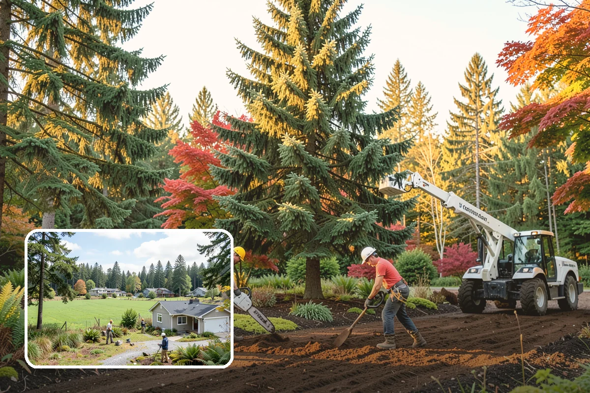 Commercial tree maintenance in Lyman, Skagit County, WA - Keeps trees across a property safe and presentable