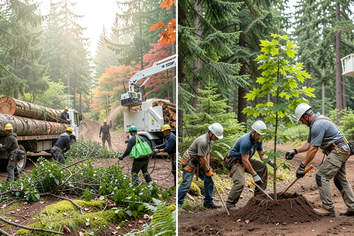 Commercial tree maintenance in Maple Valley, King County, WA - Inventory and assess the property's trees