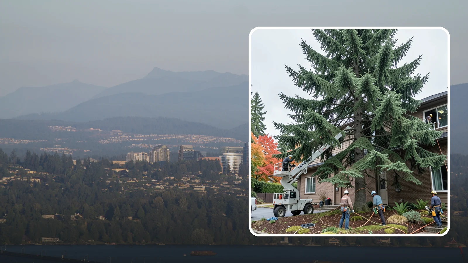 Commercial tree maintenance in Medina, King County, WA - Ongoing tree maintenance for commercial properties.