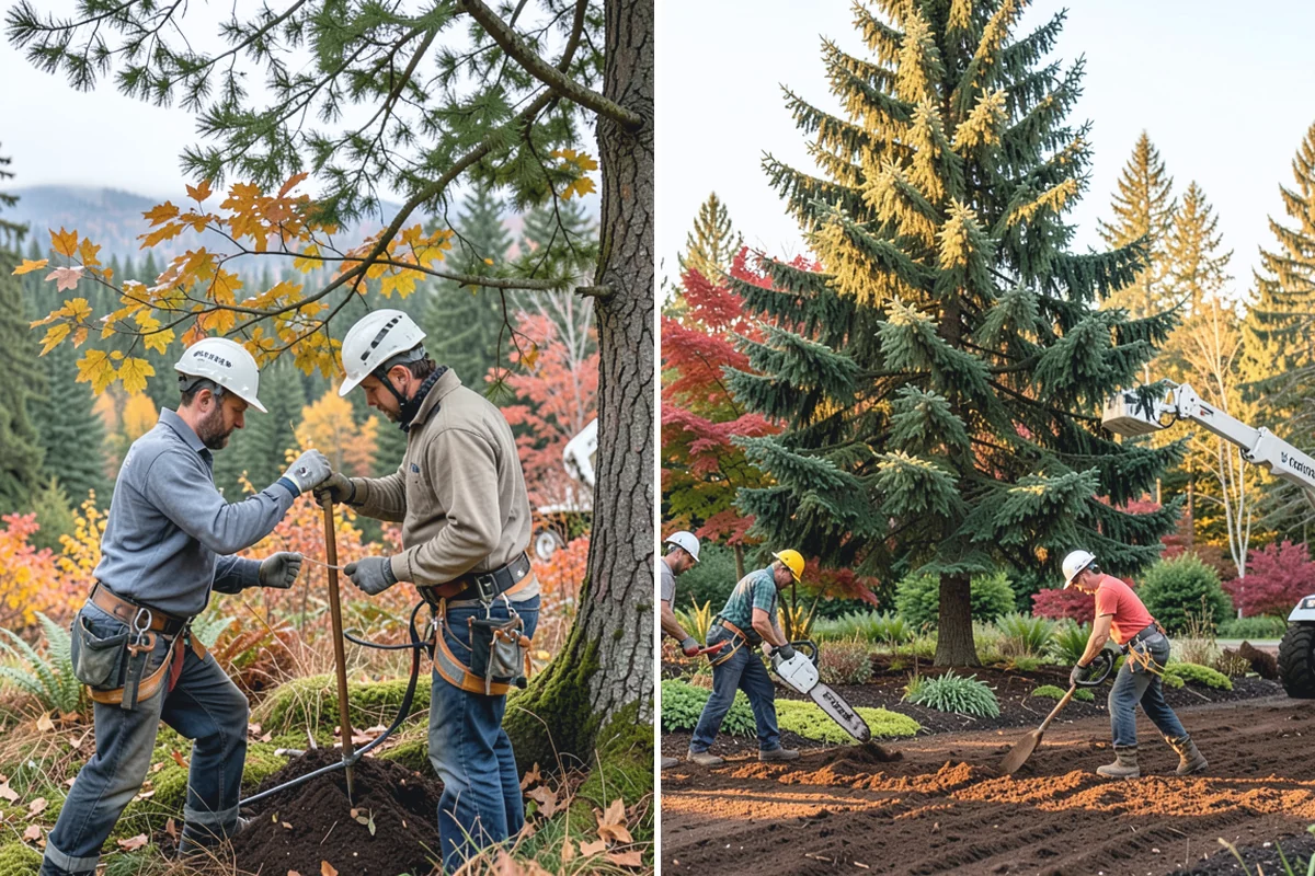 Commercial tree maintenance in Medina, King County, WA - Inventory and assess the property's trees