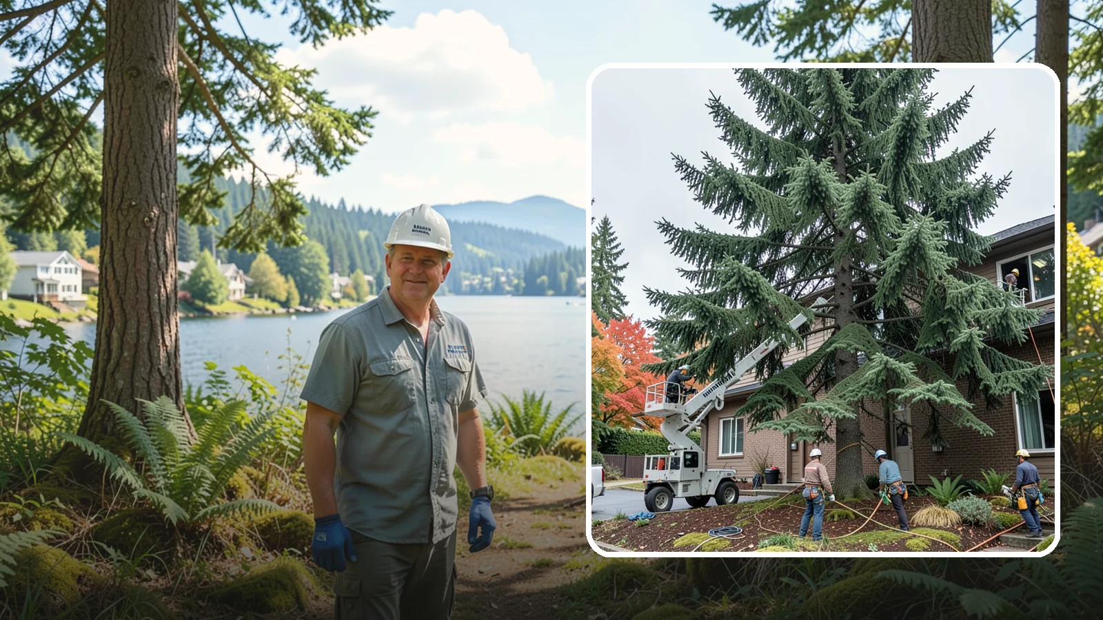 Commercial tree maintenance in Milton, King County, WA - Ongoing tree maintenance for commercial properties.