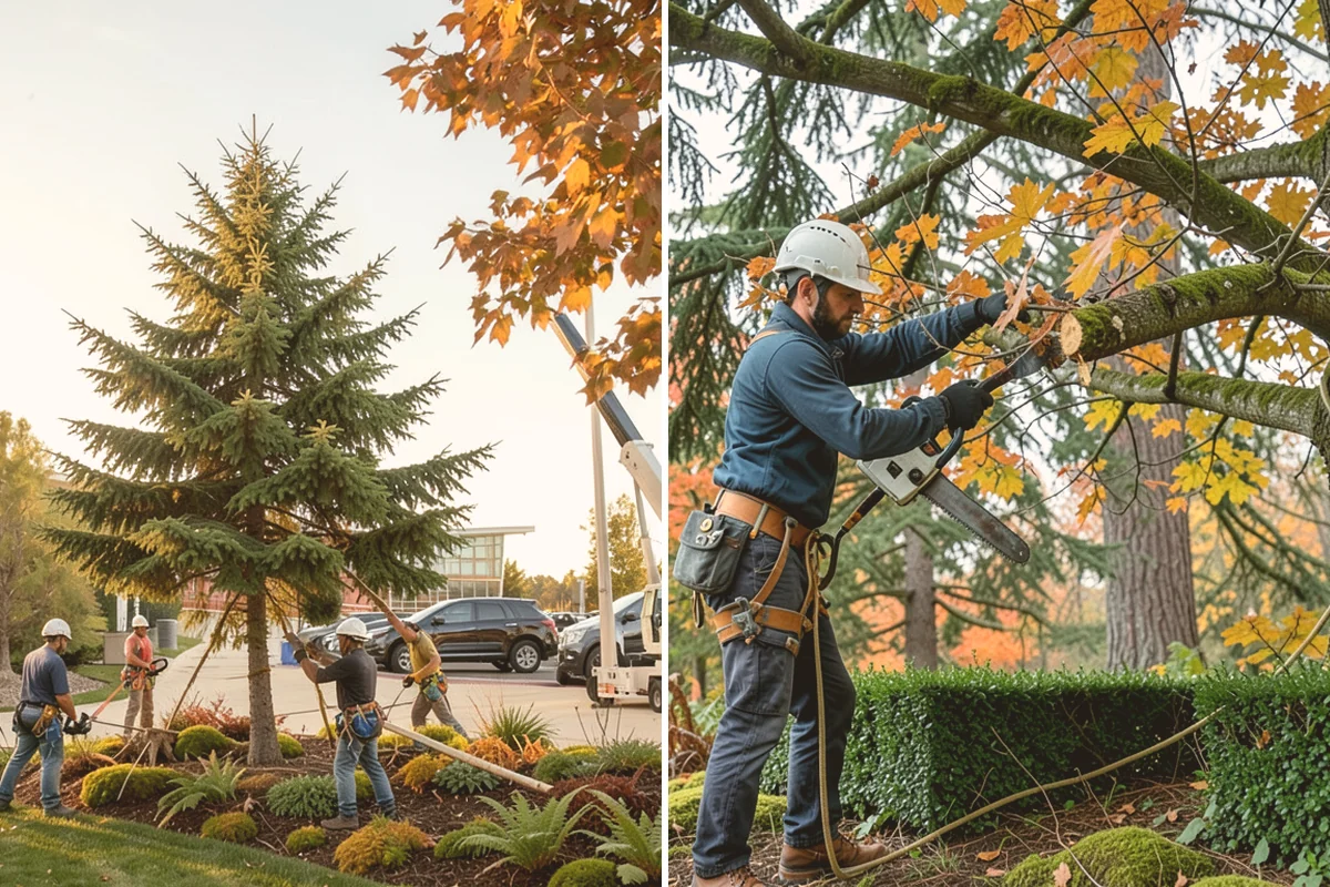Commercial tree maintenance in Milton, King County, WA - Inventory and assess the property's trees