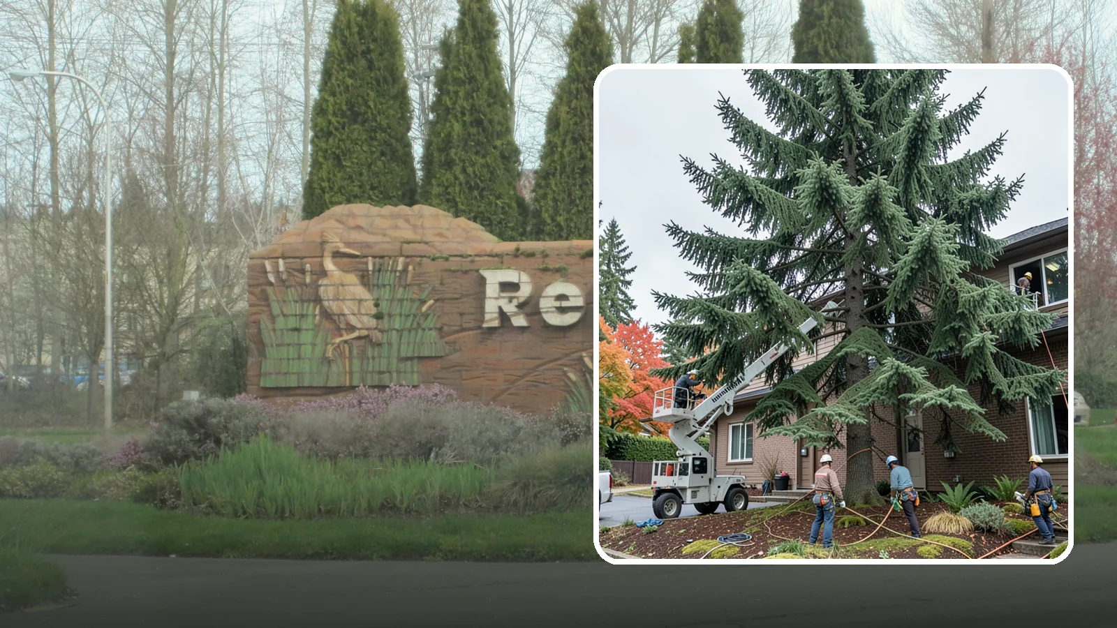 Commercial tree maintenance in Renton, King County, WA - Ongoing tree maintenance for commercial properties.