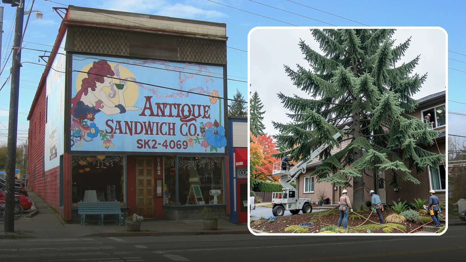 Commercial tree maintenance in Ruston, Pierce County, WA - Ongoing tree maintenance for commercial properties.