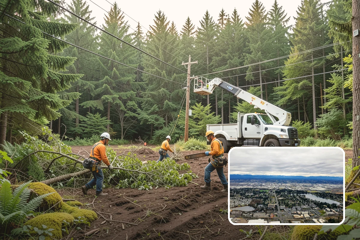 Commercial tree maintenance in SeaTac, King County, WA - Keeps trees across a property safe and presentable
