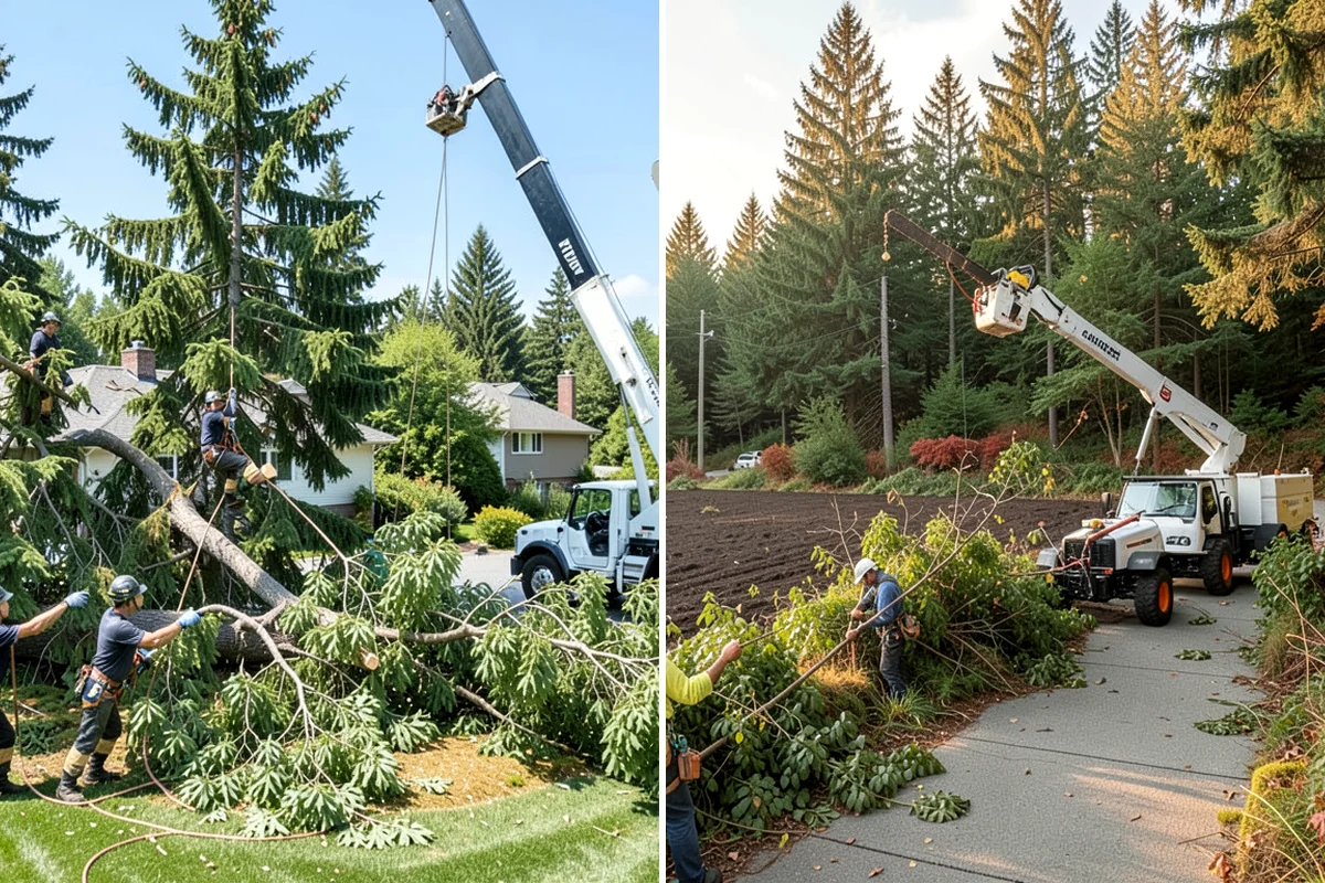 Commercial tree maintenance in SeaTac, King County, WA - Inventory and assess the property's trees