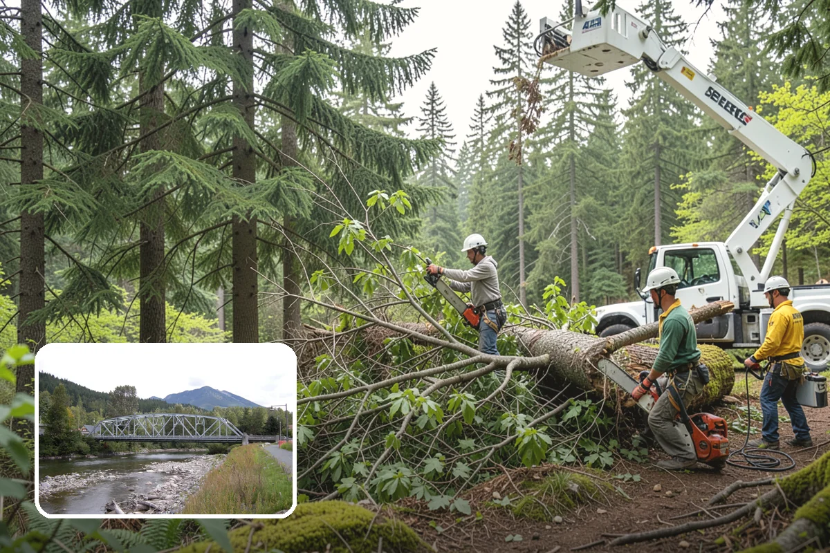 Commercial tree maintenance in Skykomish, King County, WA - Keeps trees across a property safe and presentable