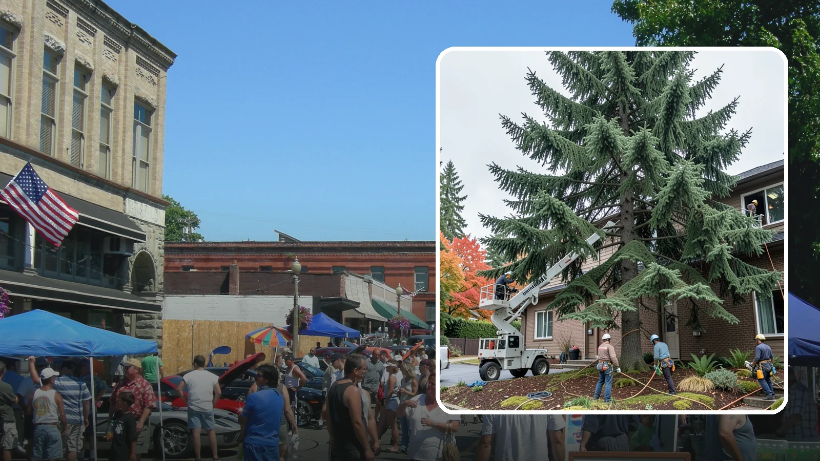 Commercial tree maintenance in Snohomish, Snohomish County, WA - Ongoing tree maintenance for commercial properties.