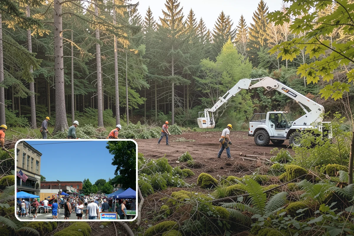 Commercial tree maintenance in Snohomish, Snohomish County, WA - Keeps trees across a property safe and presentable