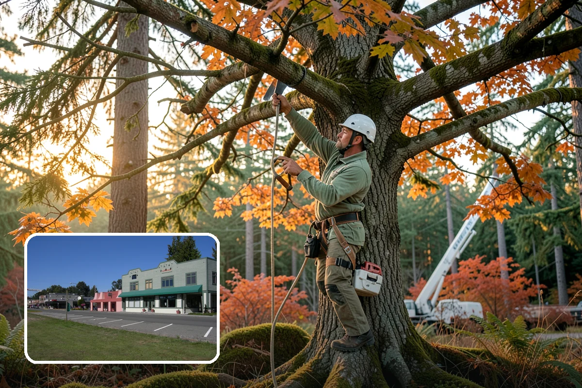 Commercial tree maintenance in Snoqualmie, King County, WA - Keeps trees across a property safe and presentable