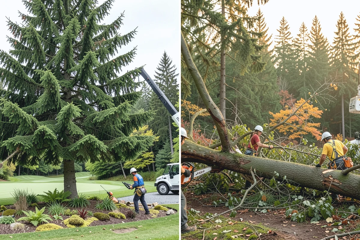 Commercial tree maintenance in South Prairie, Pierce County, WA - Inventory and assess the property's trees