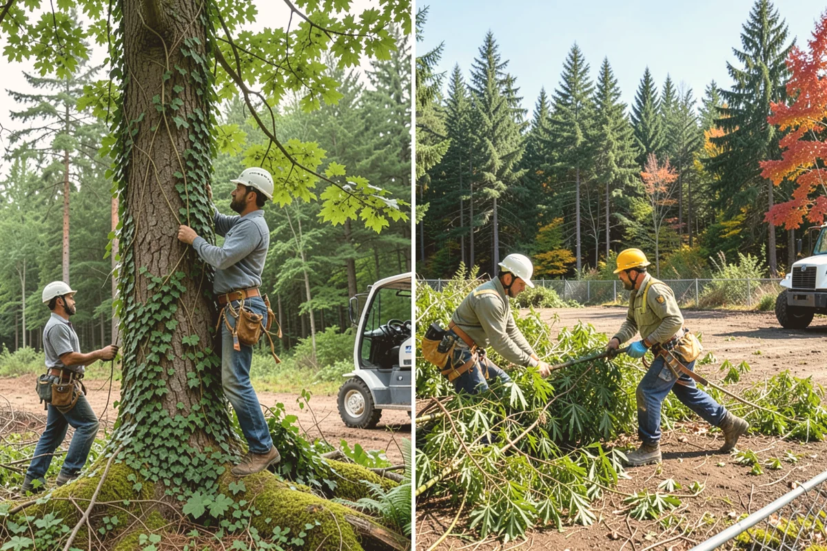 Commercial tree maintenance in Stanwood, Snohomish County, WA - Inventory and assess the property's trees