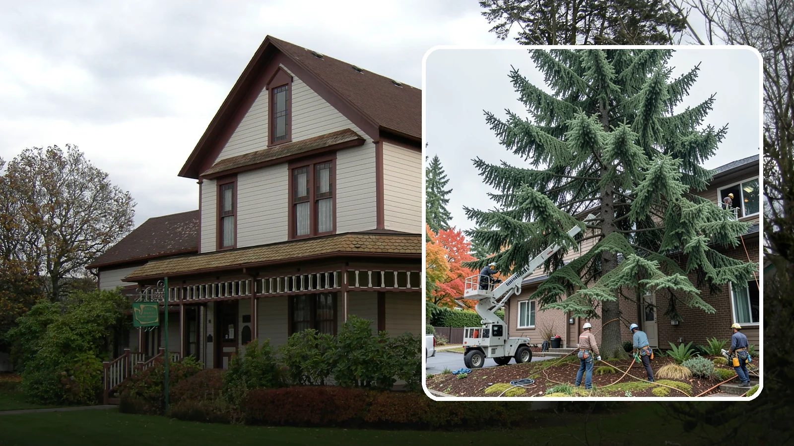 Commercial tree maintenance in Sumner, Pierce County, WA - Ongoing tree maintenance for commercial properties.