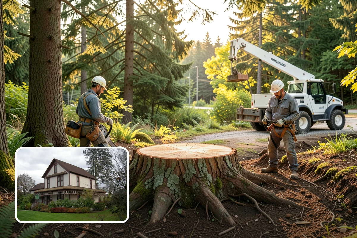 Commercial tree maintenance in Sumner, Pierce County, WA - Keeps trees across a property safe and presentable