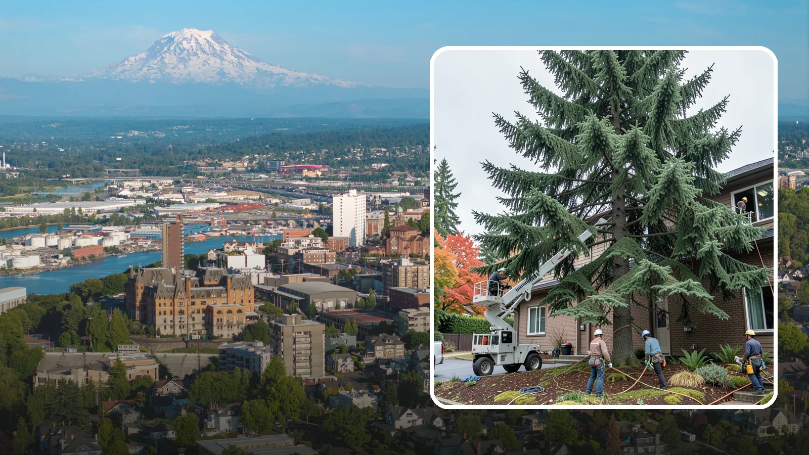 Commercial tree maintenance in Tacoma, Pierce County, WA - Ongoing tree maintenance for commercial properties.