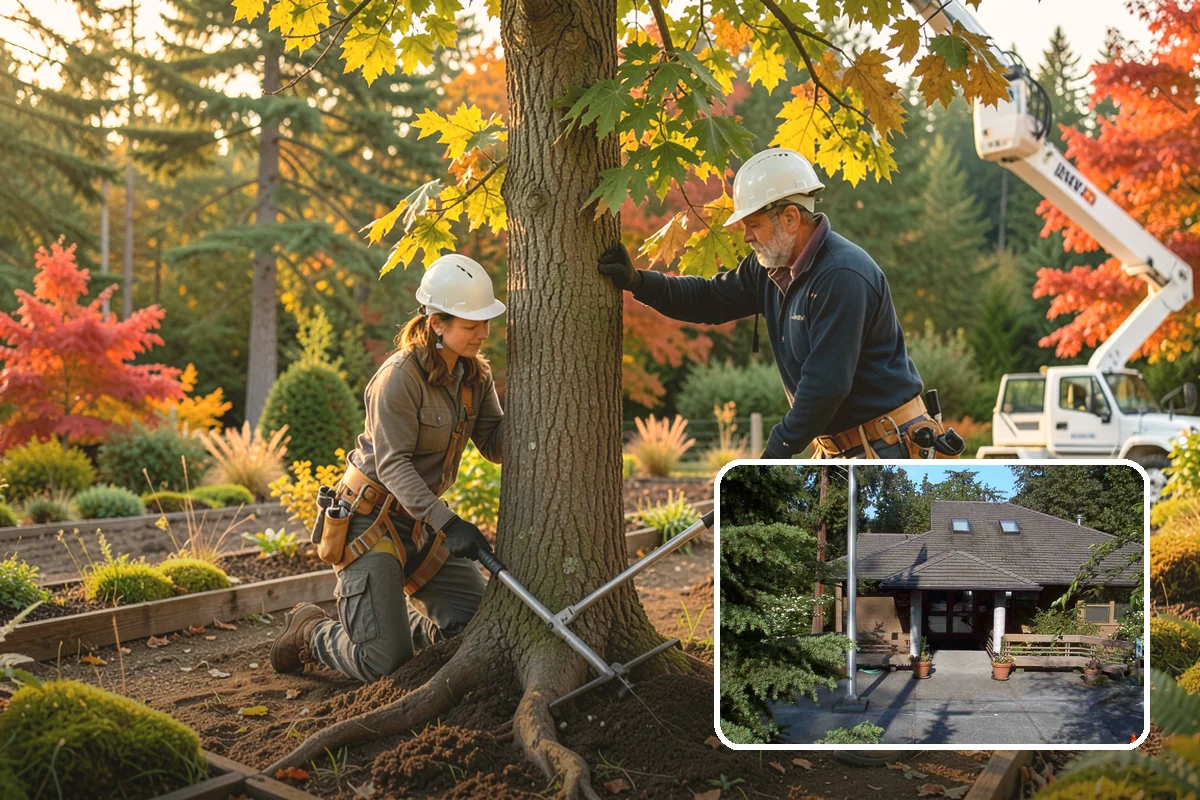 Commercial tree maintenance in Yarrow Point, King County, WA - Keeps trees across a property safe and presentable