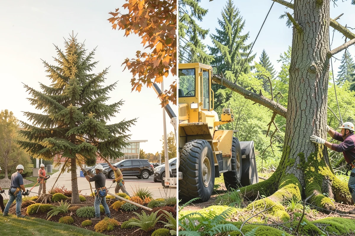 Commercial tree maintenance in Yarrow Point, King County, WA - Inventory and assess the property's trees