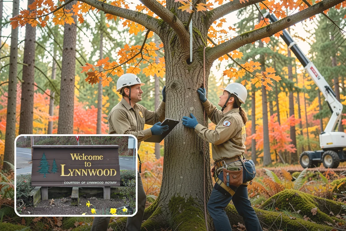 Compost spreading in Lynnwood, Snohomish County, WA - Supports long-term tree health and stability