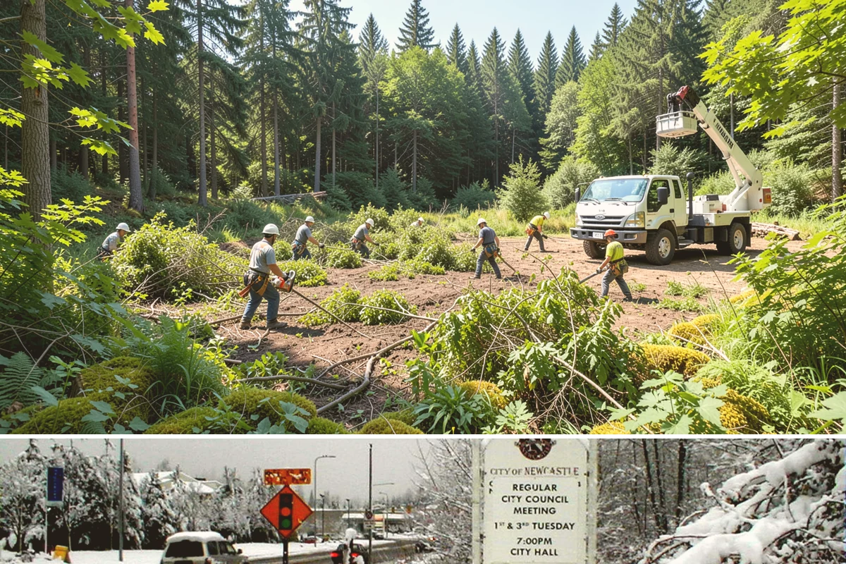 Compost spreading in Newcastle, King County, WA - This service can be performed year-round in the Puget Sound climate but may require careful scheduling during heavy rain to...