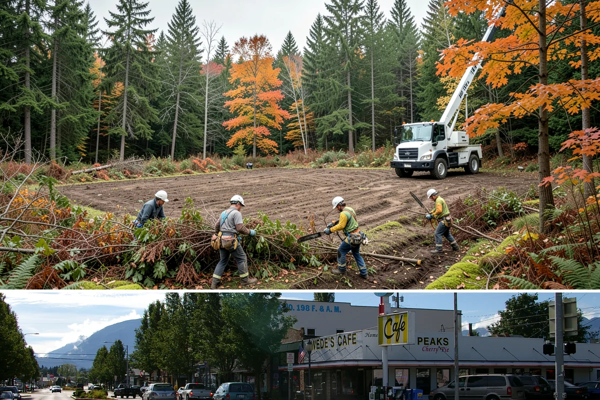 Compost spreading in North Bend, King County, WA - This service can be performed year-round in the Puget Sound climate but may require careful scheduling during heavy rain to...