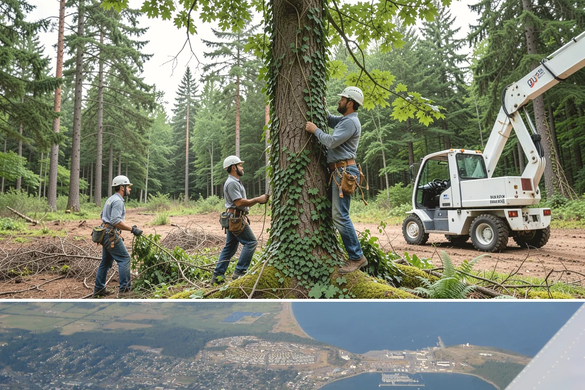 Compost spreading in Oak Harbor, Island County, WA - This service can be performed year-round in the Puget Sound climate but may require careful scheduling during heavy rain to...