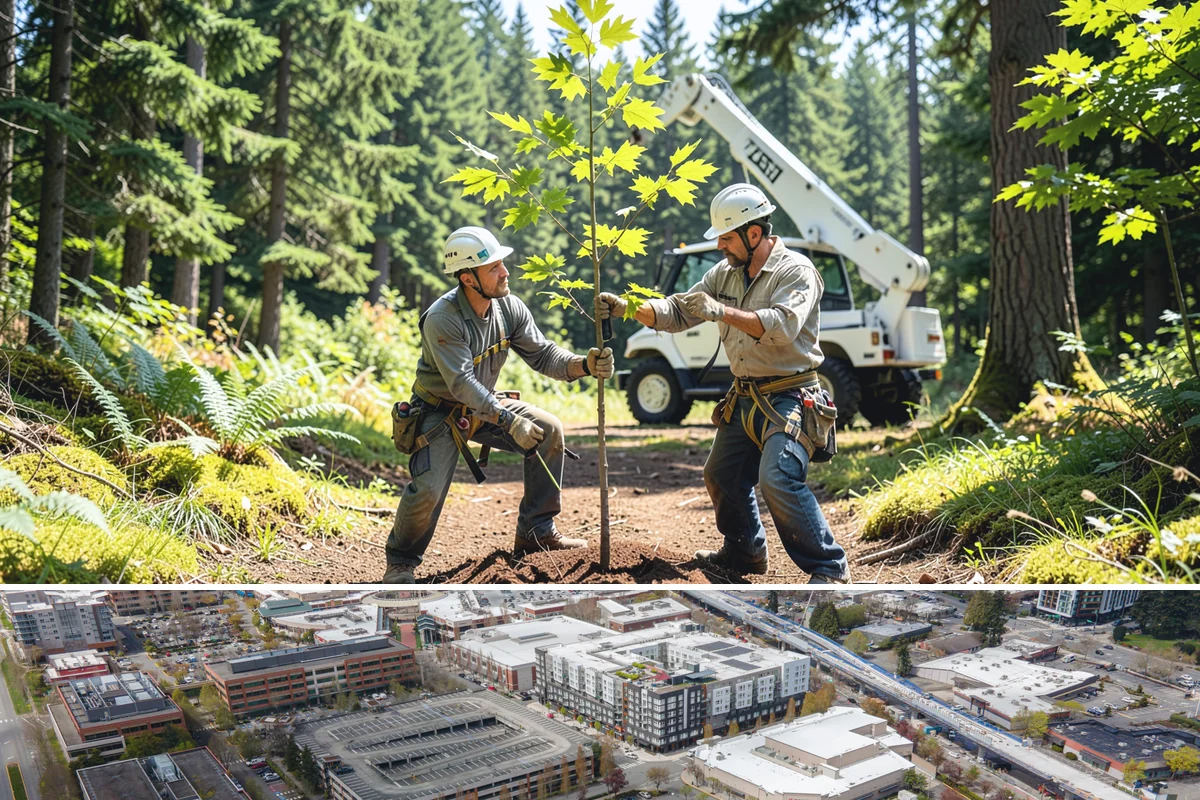 Compost spreading in Redmond, King County, WA - This service can be performed year-round in the Puget Sound climate but may require careful scheduling during heavy rain to...