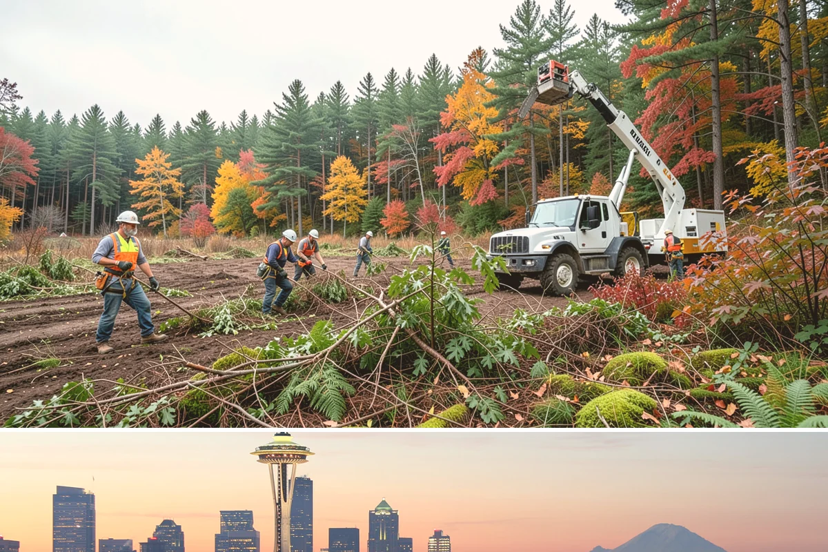 Compost spreading in Seattle, King County, WA - This service can be performed year-round in the Puget Sound climate but may require careful scheduling during heavy rain to...