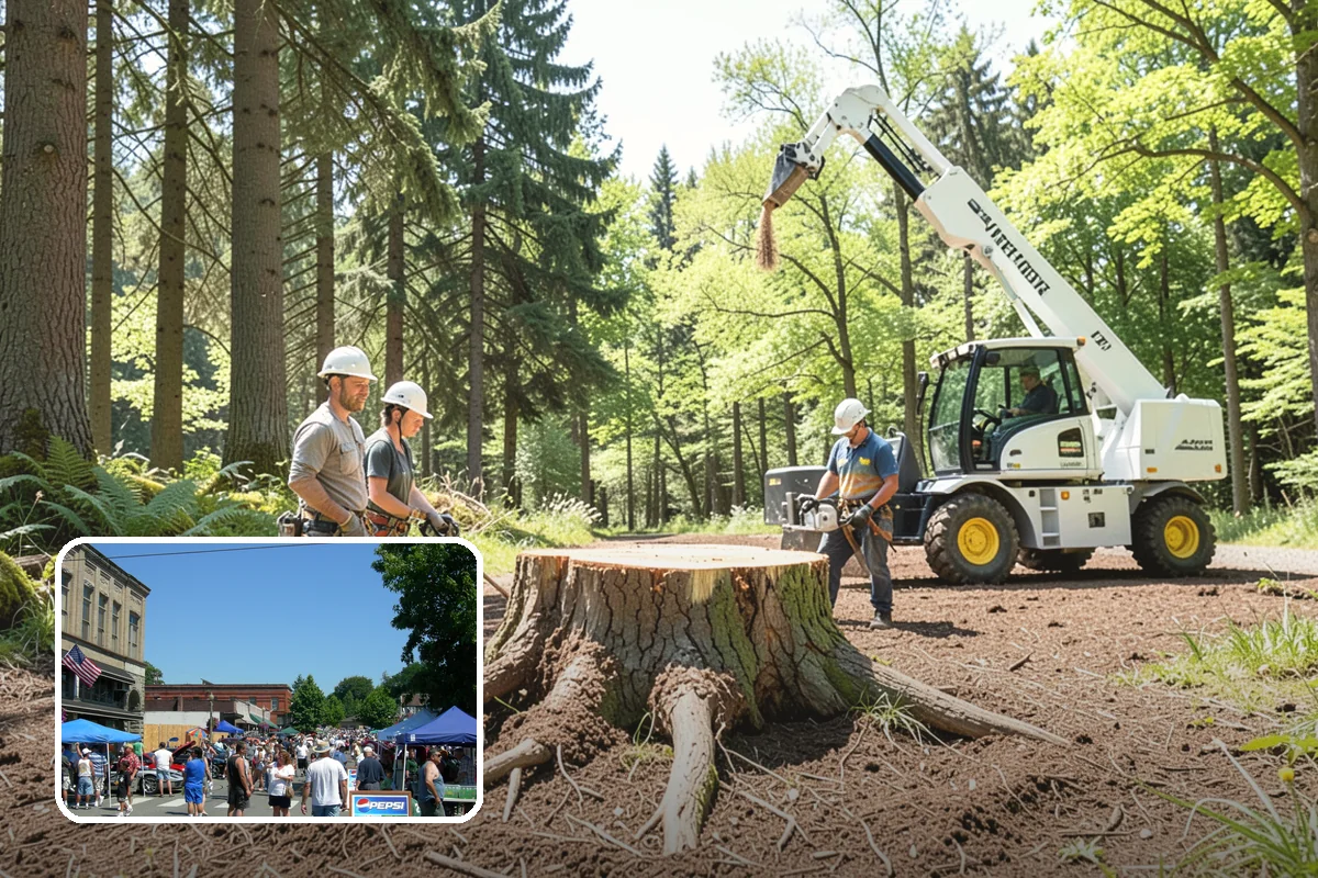 Compost spreading in Snohomish, Snohomish County, WA - Supports long-term tree health and stability